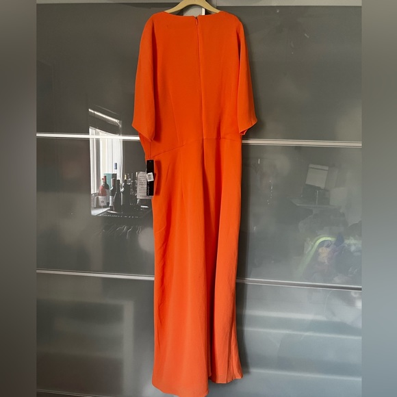 NWT Maggy London Draped twist front dress size 10 - Picture 2 of 7